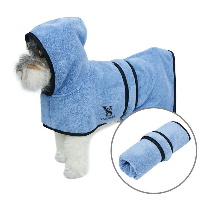Soft Dog Bathrobe