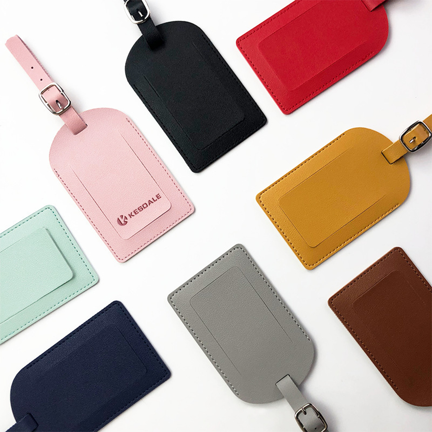 Branded PU Leather Travel Tag