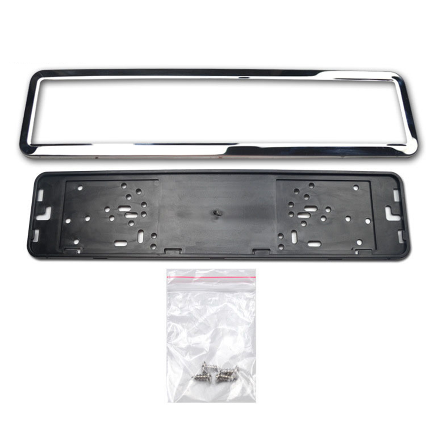 Custom European Standard License Plate Frame