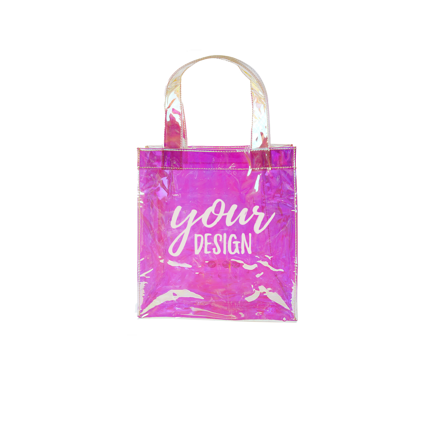 Clear PVC Jelly Tote Bag
