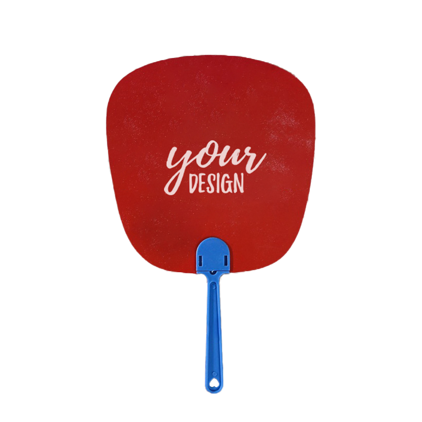 Handheld Plastic Round Decorative Fan