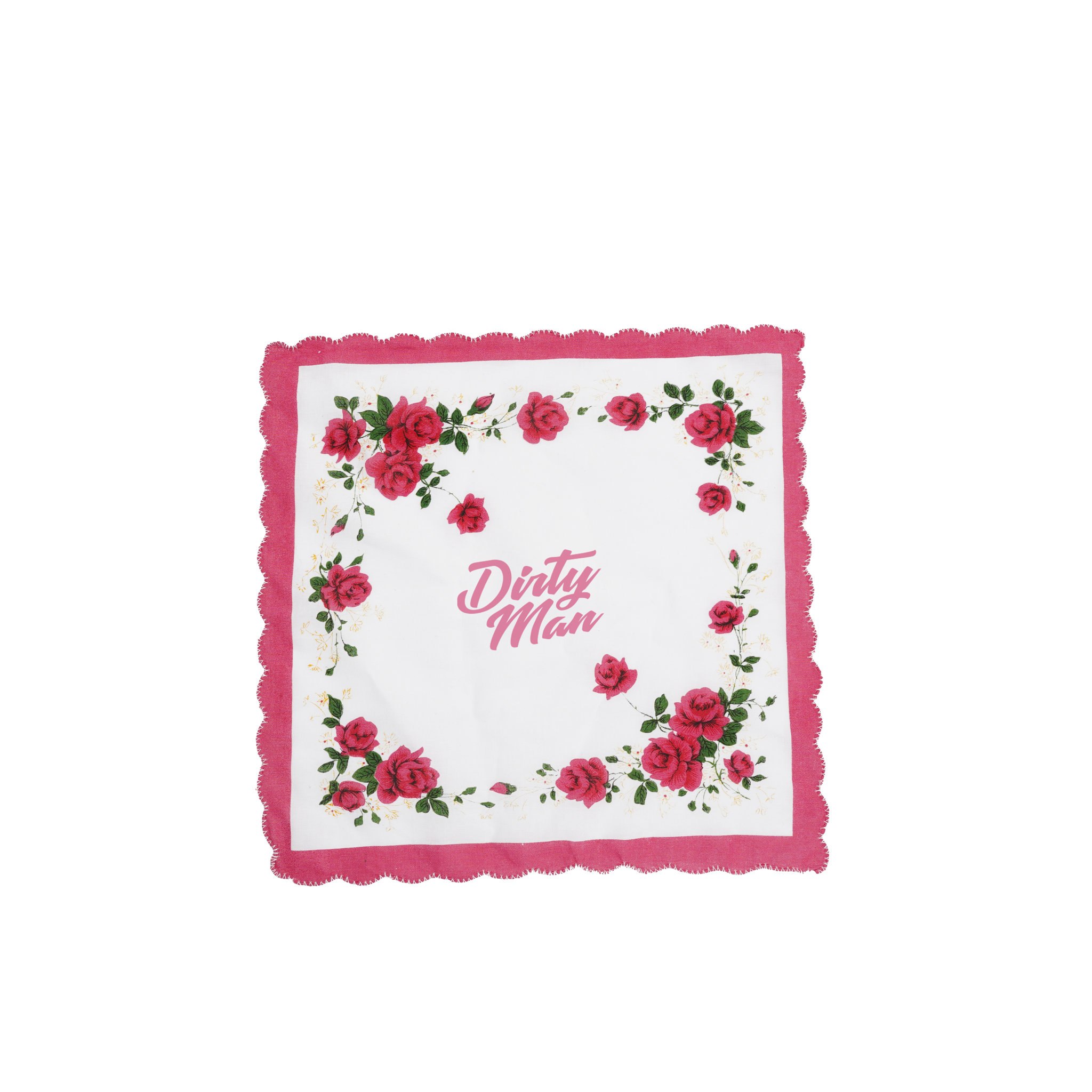 Custom Vintage Floral Cotton Handkerchief