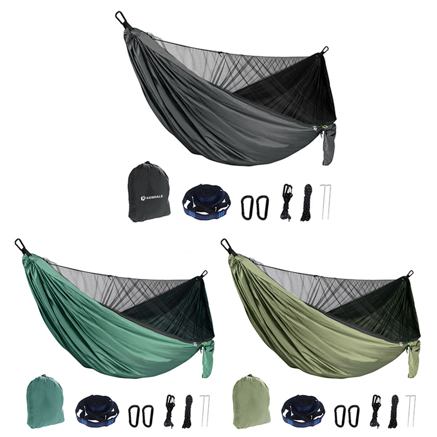 Portable Lightweight Hammock With Net
