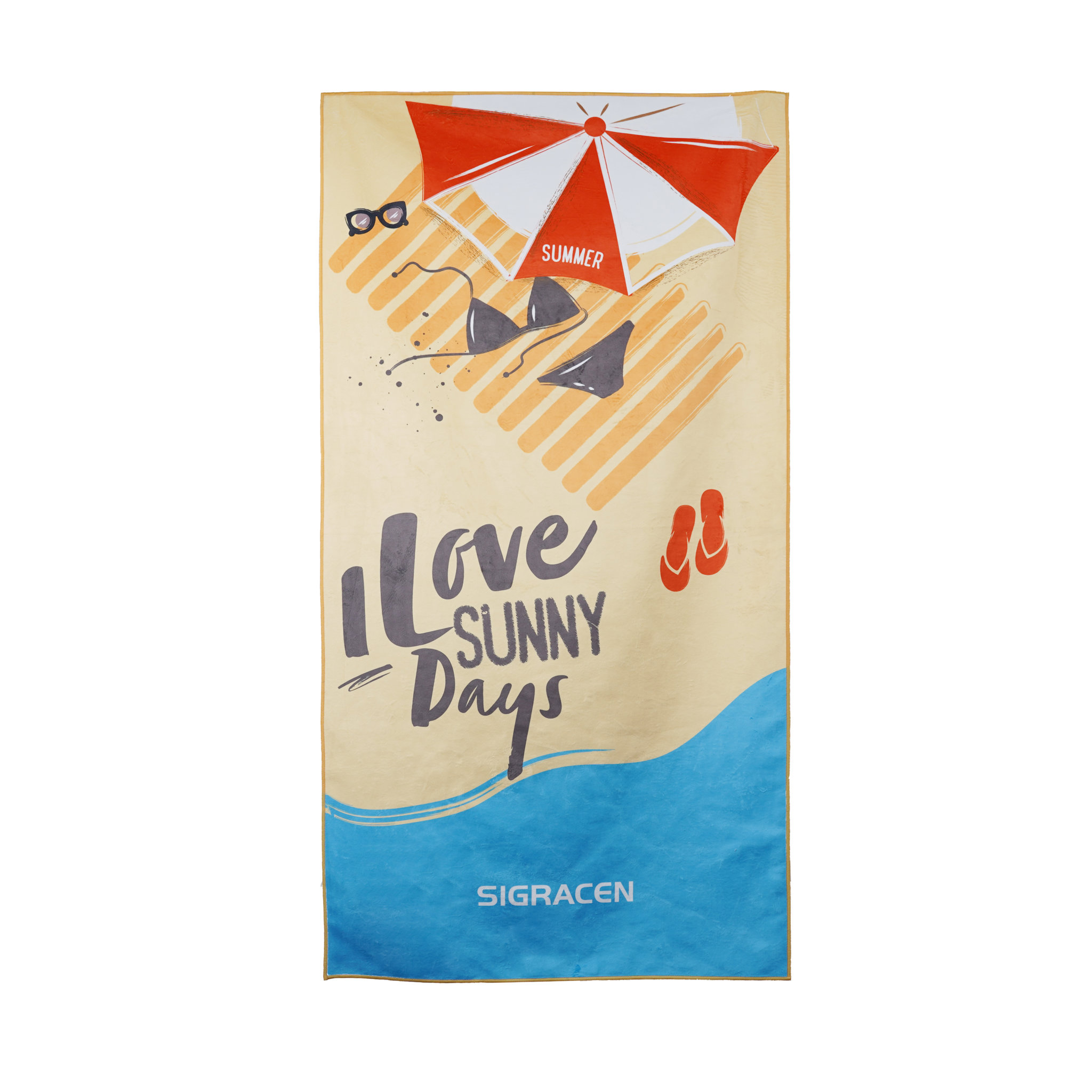 Classic Poly-Cotton Beach Towel