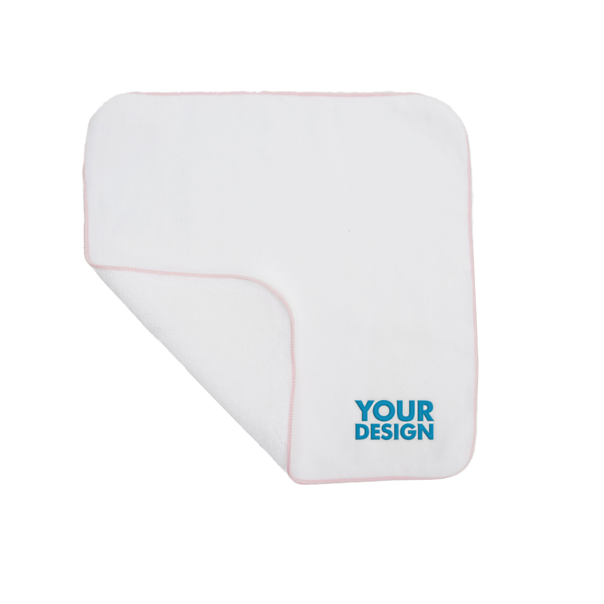 Square Embroidered Cotton Towel