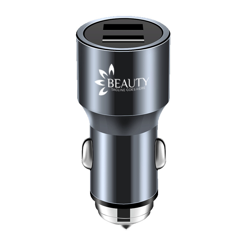 Custom Dual Port Car Charger