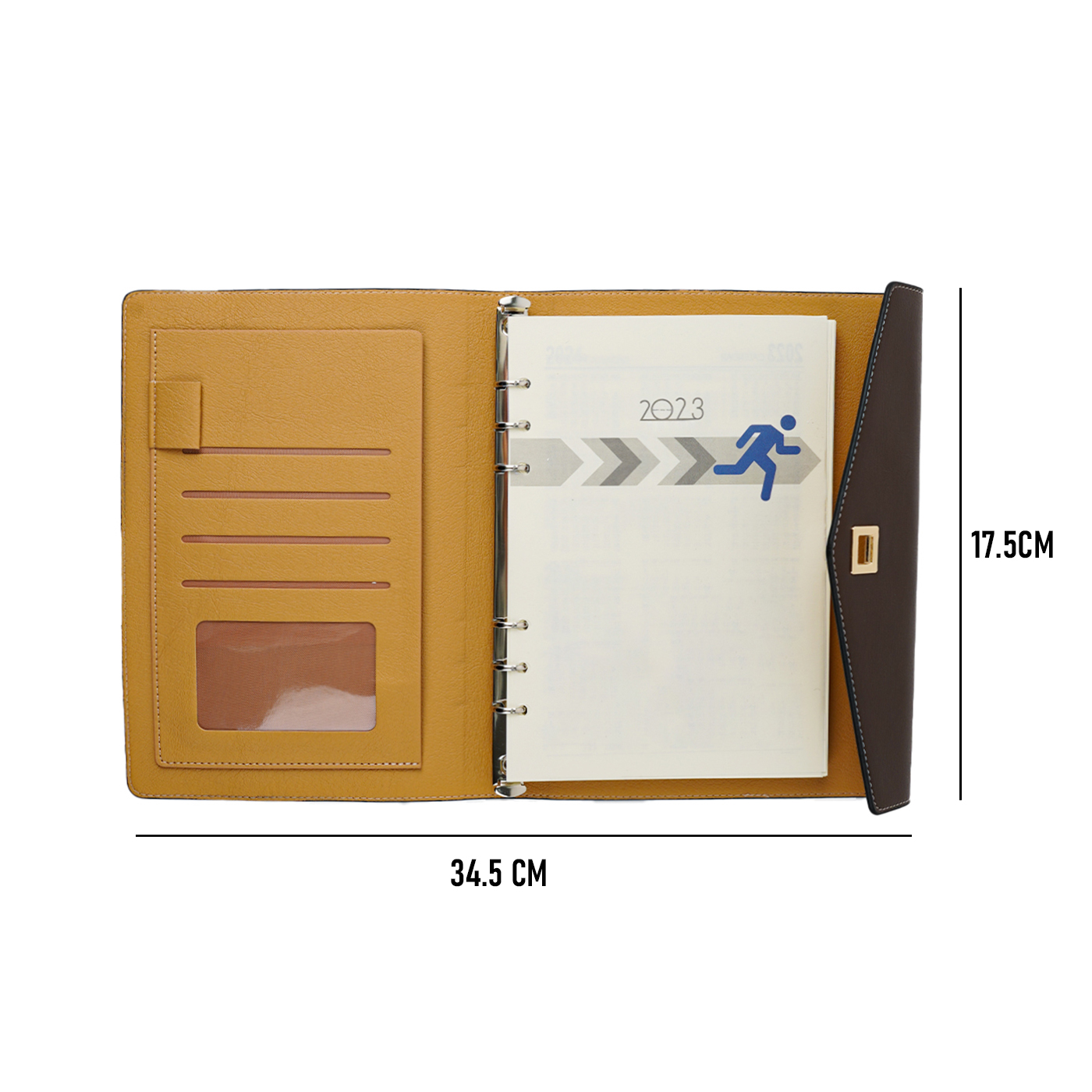 Trifold PU Leather Envelope Padfolio