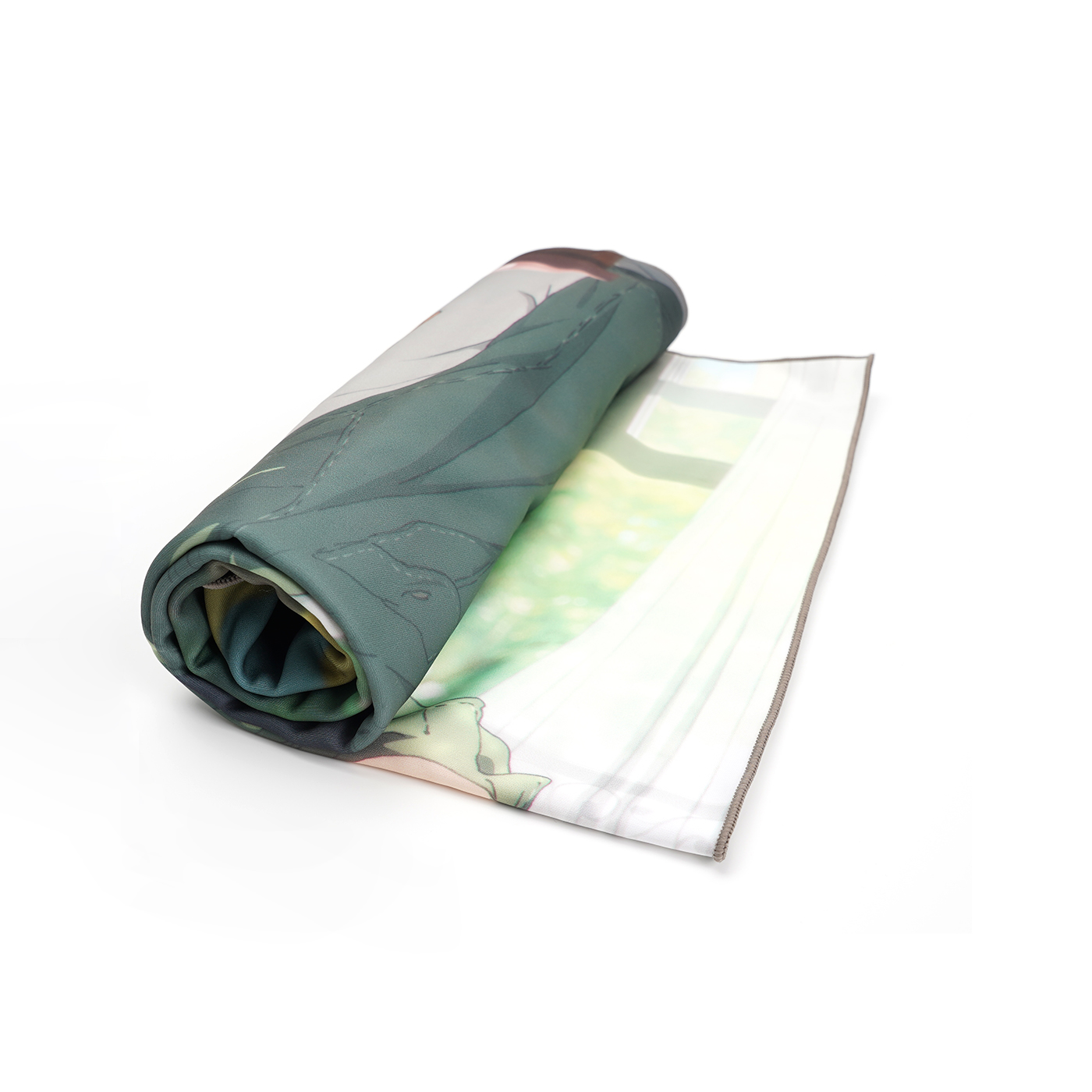 Printed Coral Fleece Throw Blanket