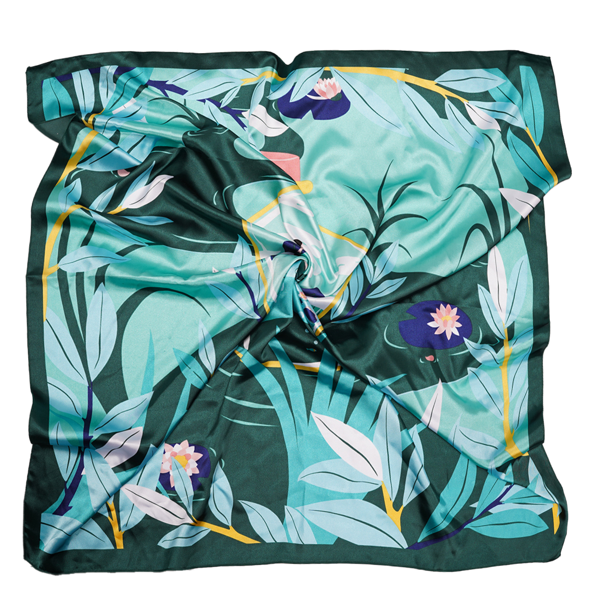 Square Satin Head Scarf 