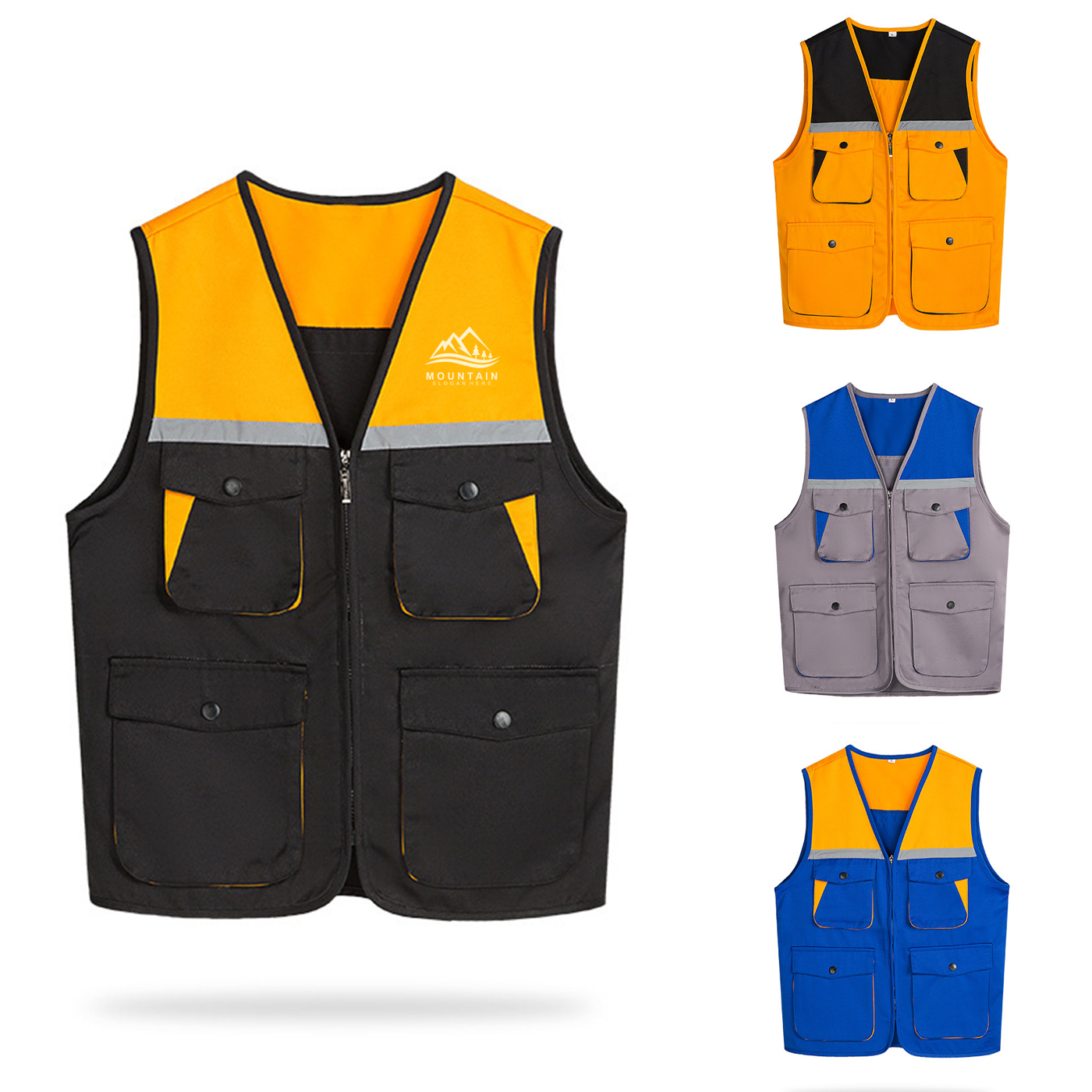 Custom High Visibility Protective Vest