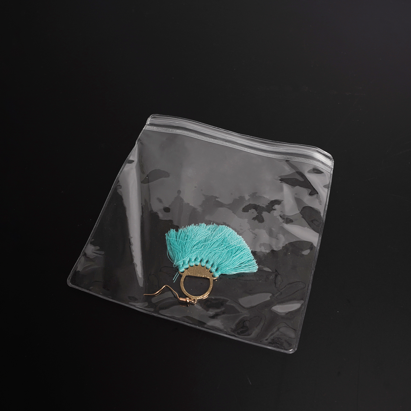 Custom PVC Clear Jewelry Zipper Bag