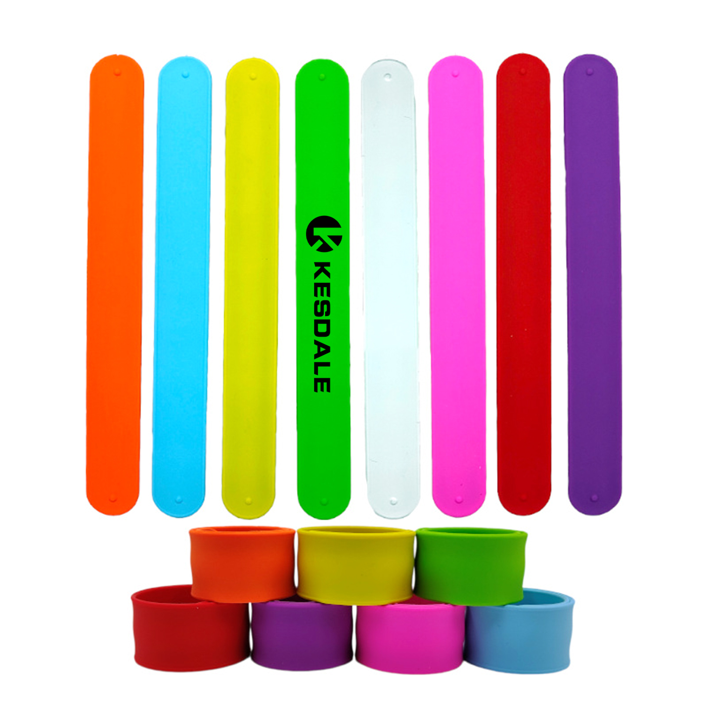Kids Promotional Silicone Slap Bracelet