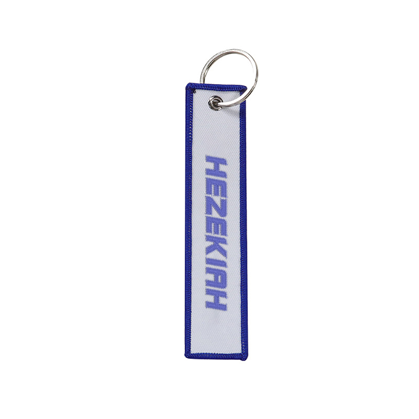 Label Embroidery Key Chain