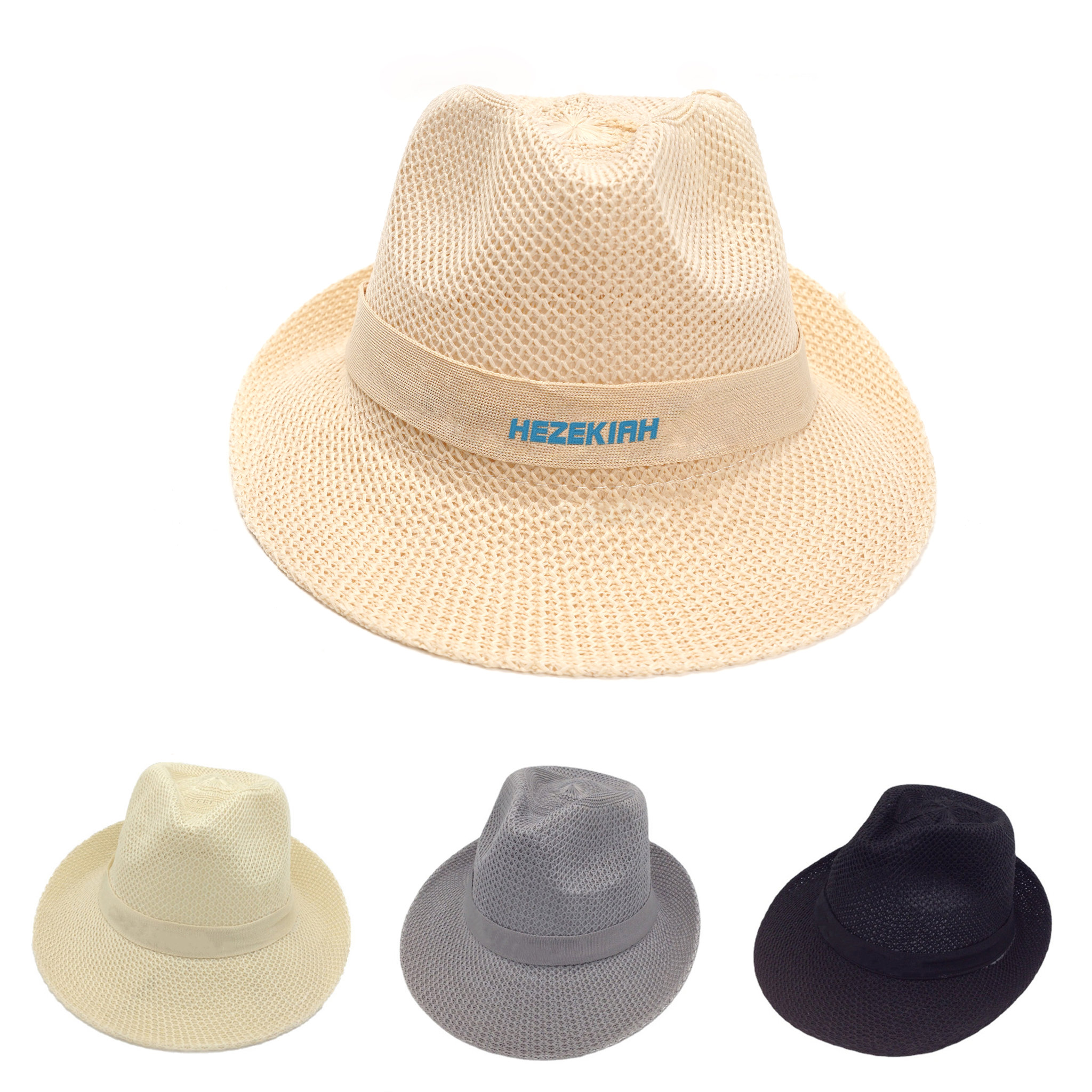 Women Panama Straw Sun Hat