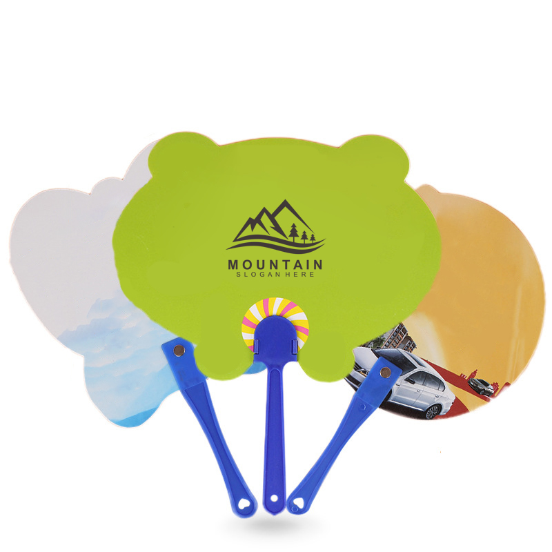 Personalzied Plastic Advertising Hand Fan