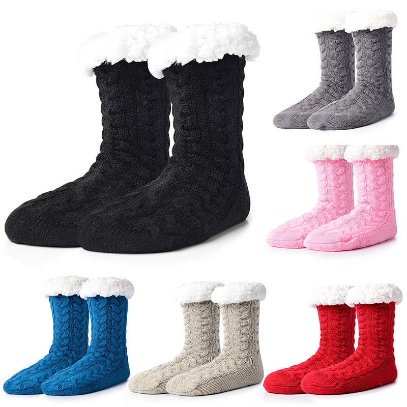 Winter Slipper Fuzzy Socks