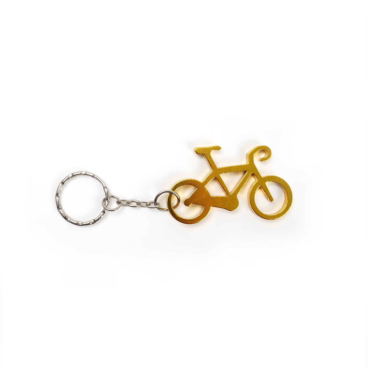 Bicycle Bottle Opener With Keychain