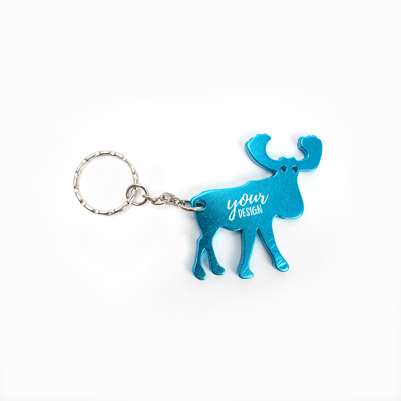 Promotional Elk Keychain Bottle Opener