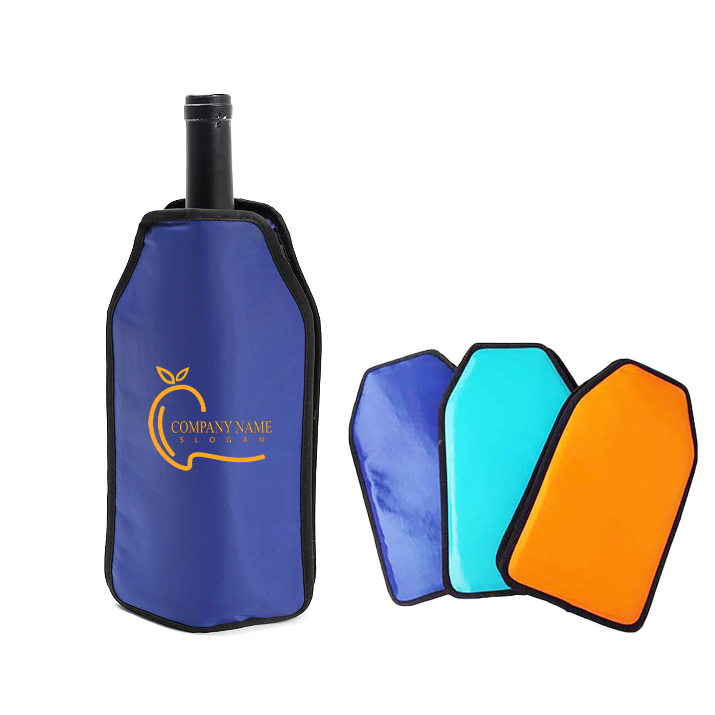 Imprinted Wine Bottle Cooler Sleeve 