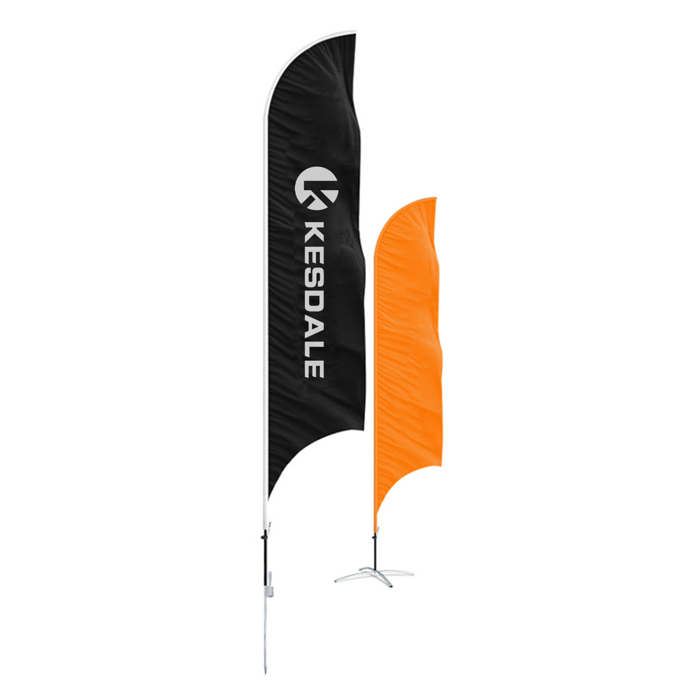 Knife Shape Feather Event Flag 