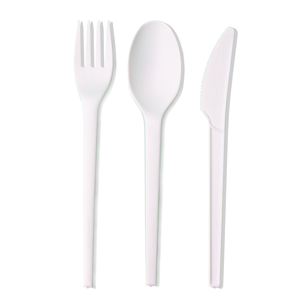  Disposable Biodegradable Cutlery Set