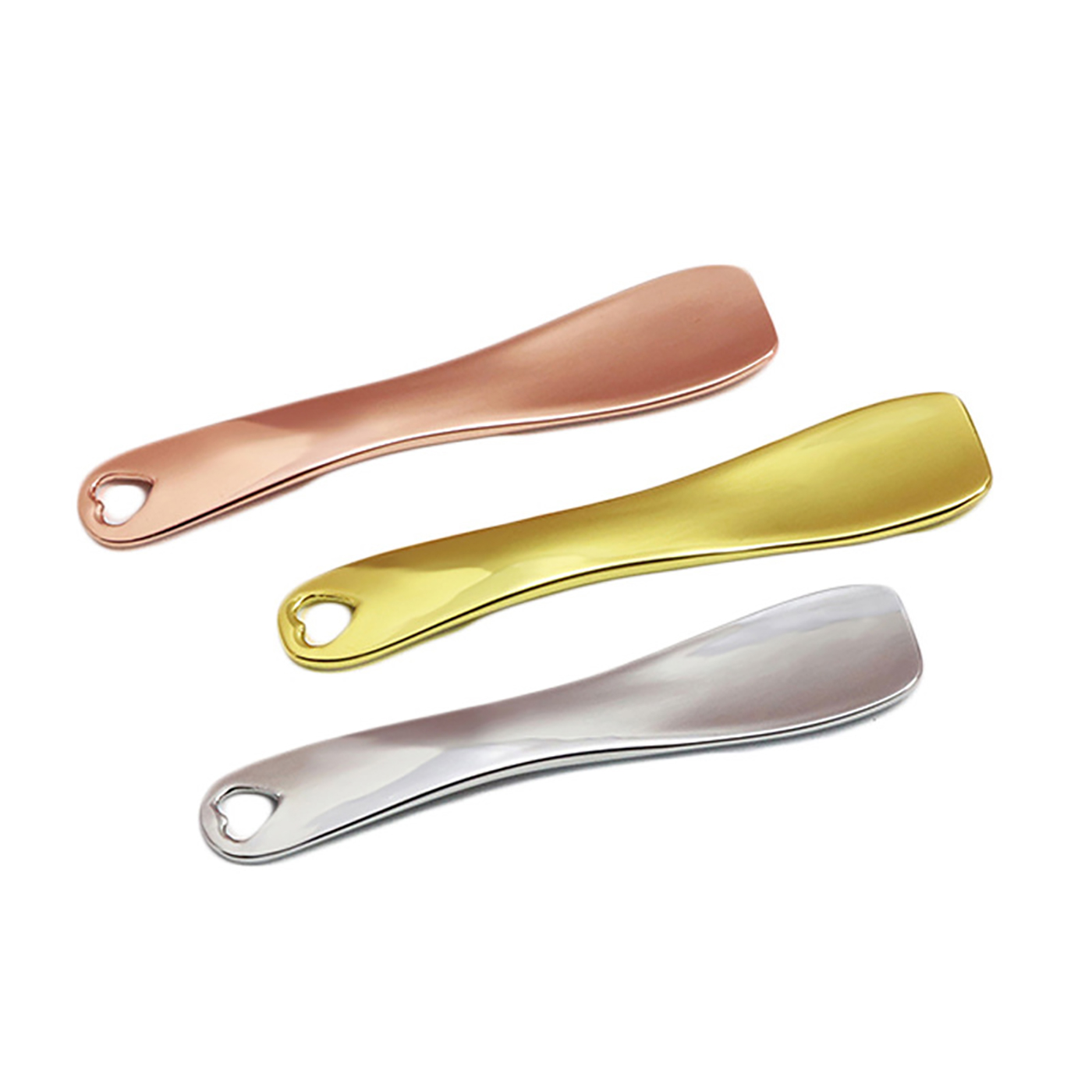 Mini Metal Cosmetic Spatulas
