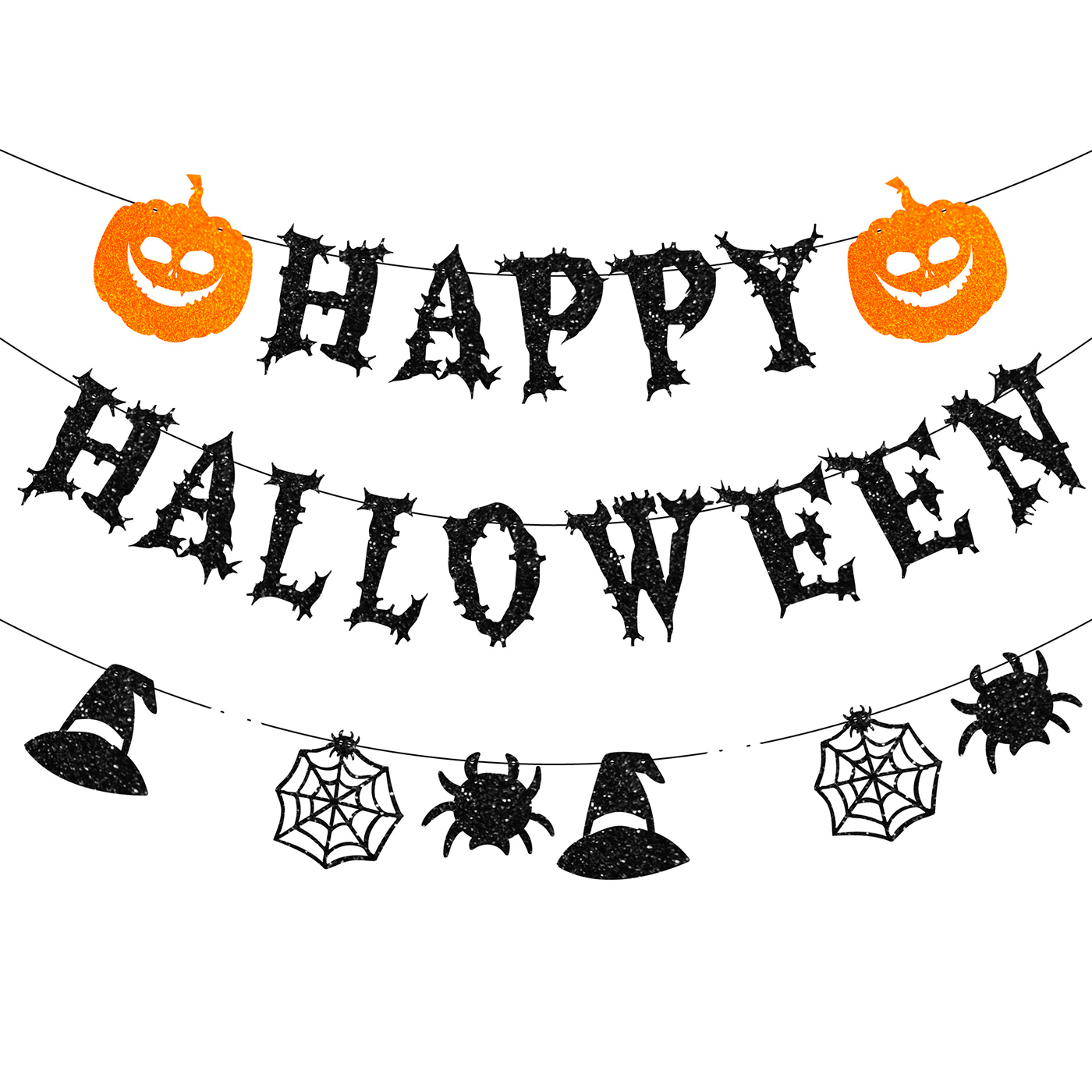Custom Happy Halloween Banner