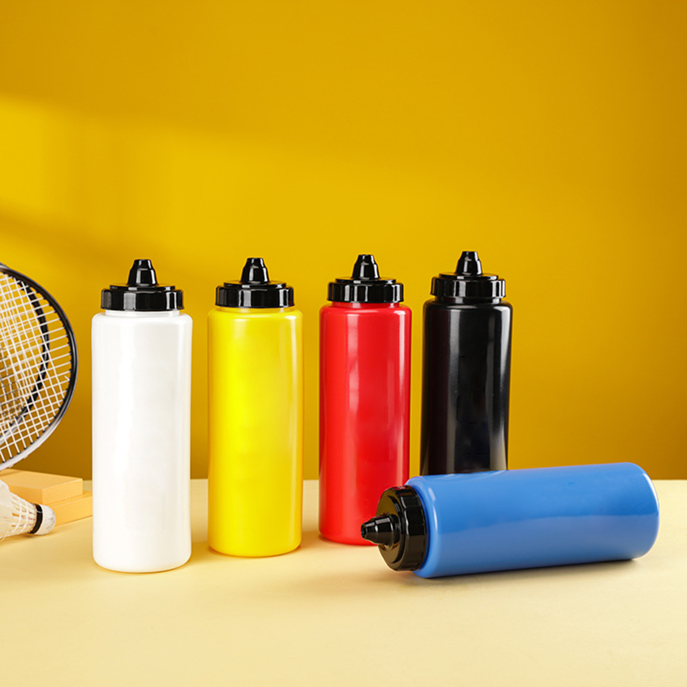 Plastic 1L Bike Water Bottle