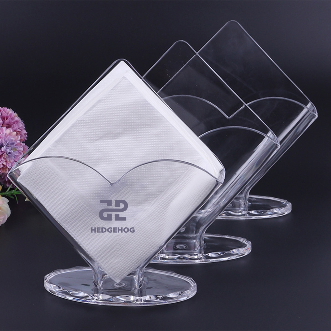 Clear Plastic Napkin Holders