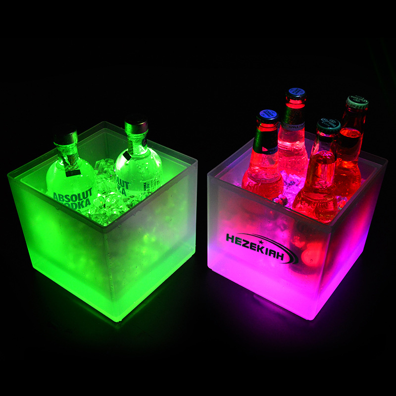 Multi Colour LED Ice Bucket