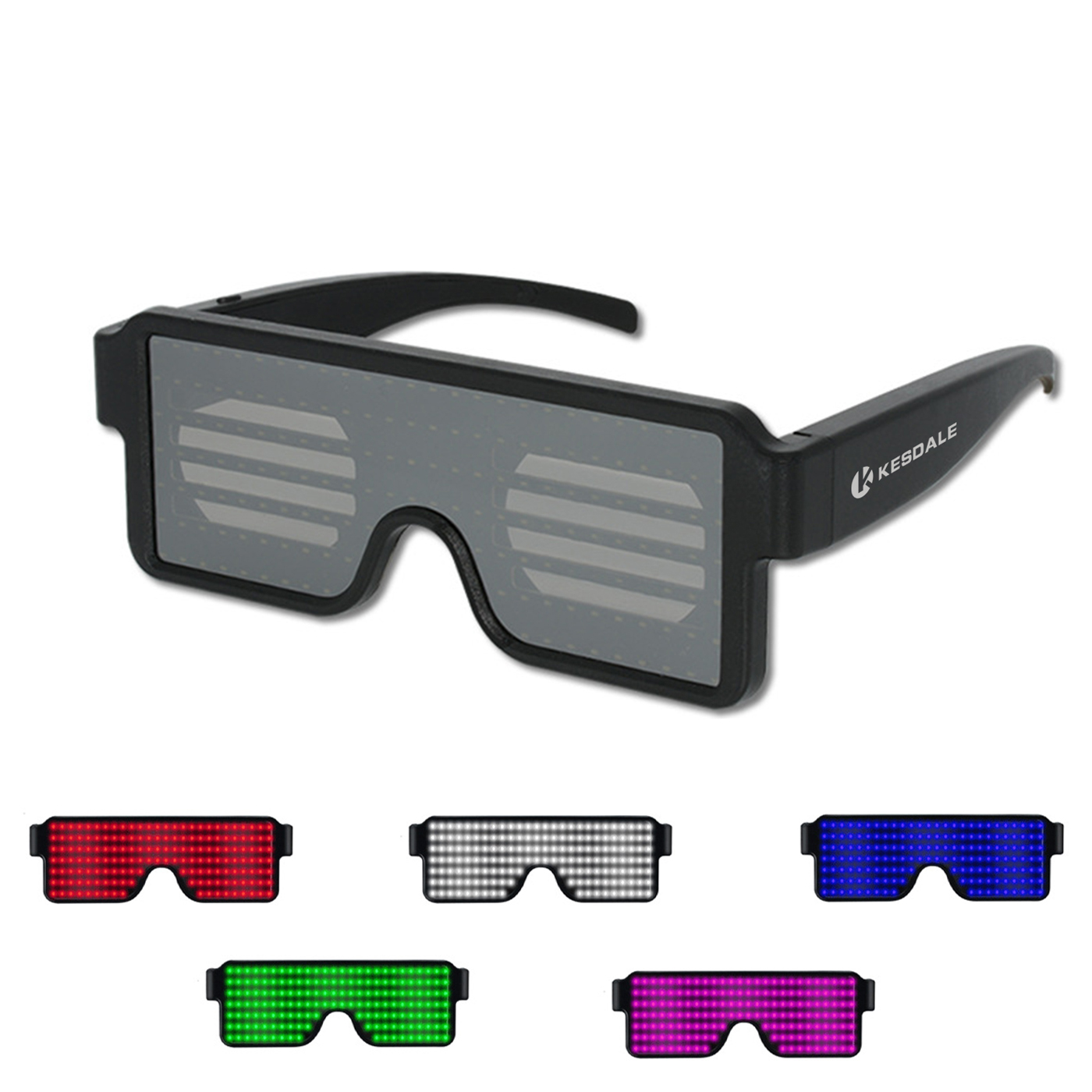 LED Dynamic Luminous Glasses