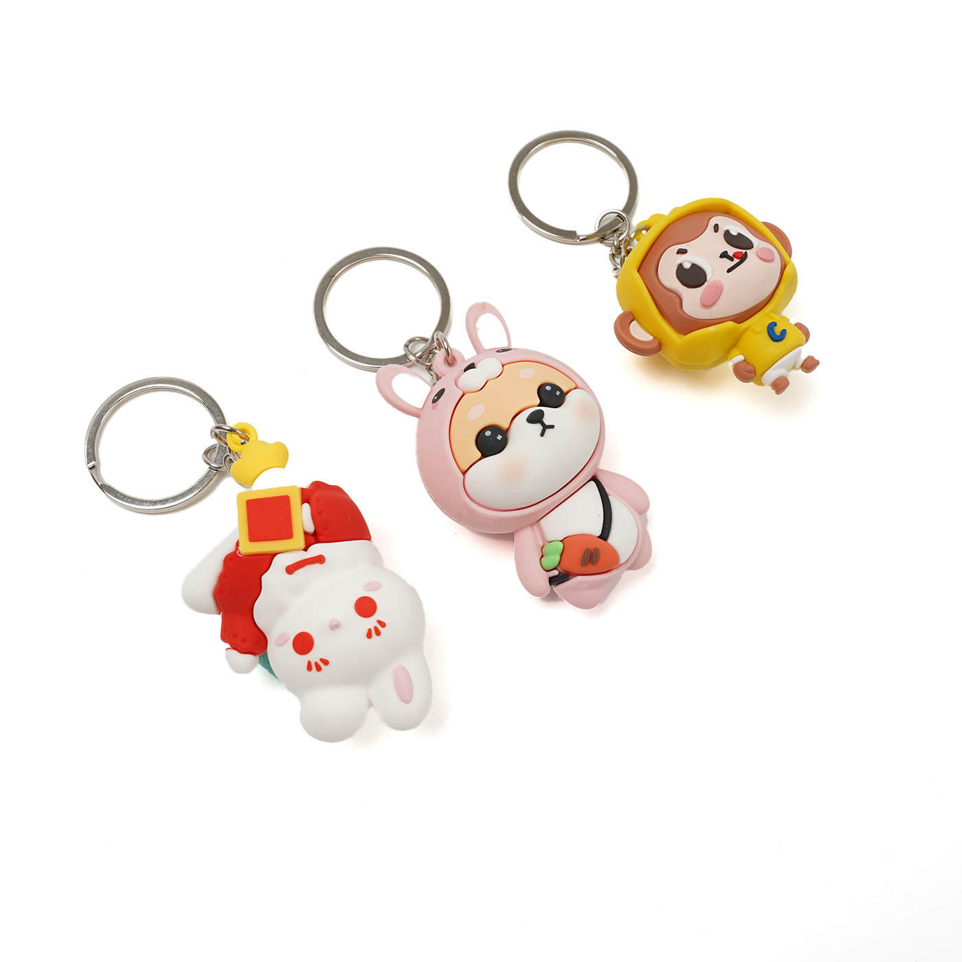 Soft PVC Rubber Keychain 
