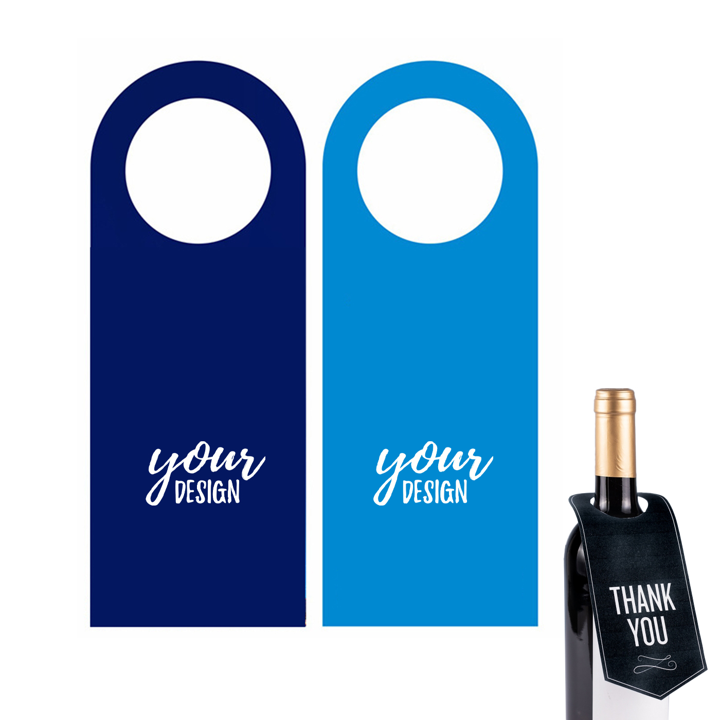 Wine Bottle Hanging Labels
