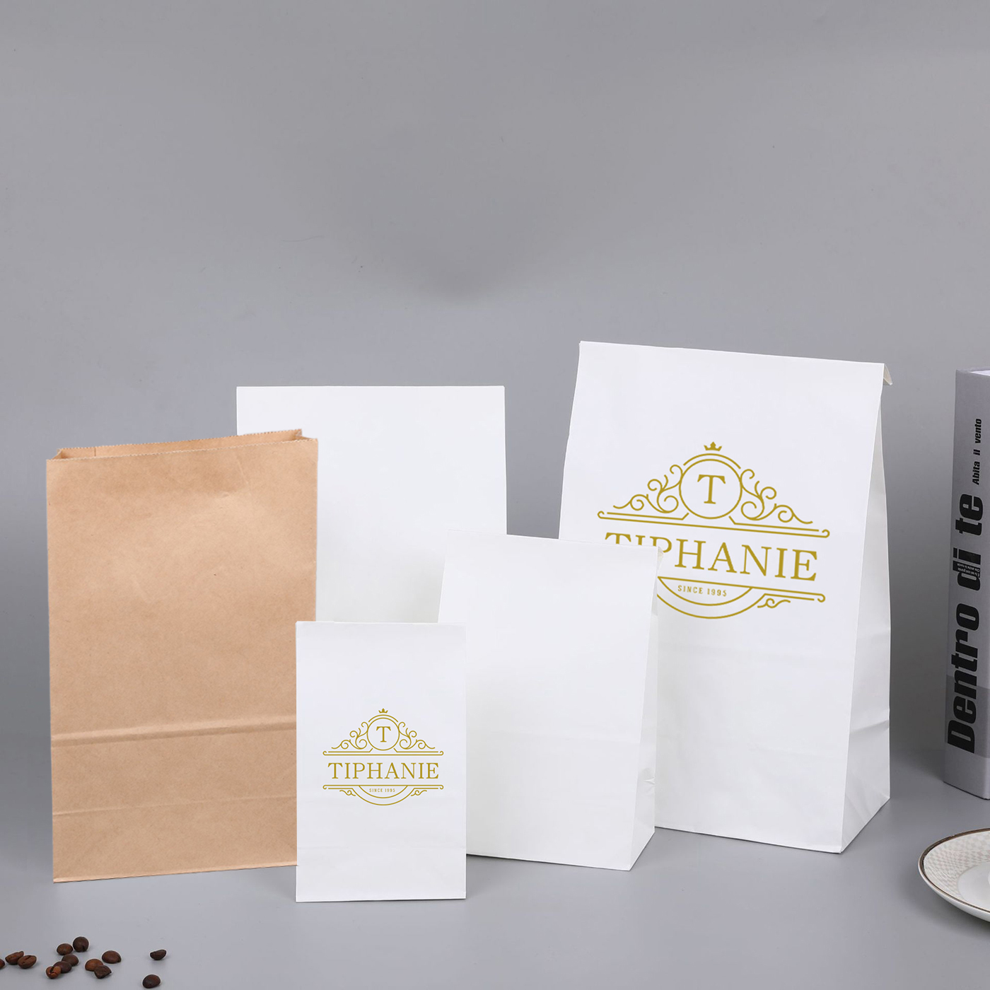 Kraft Paper Shopping Bags