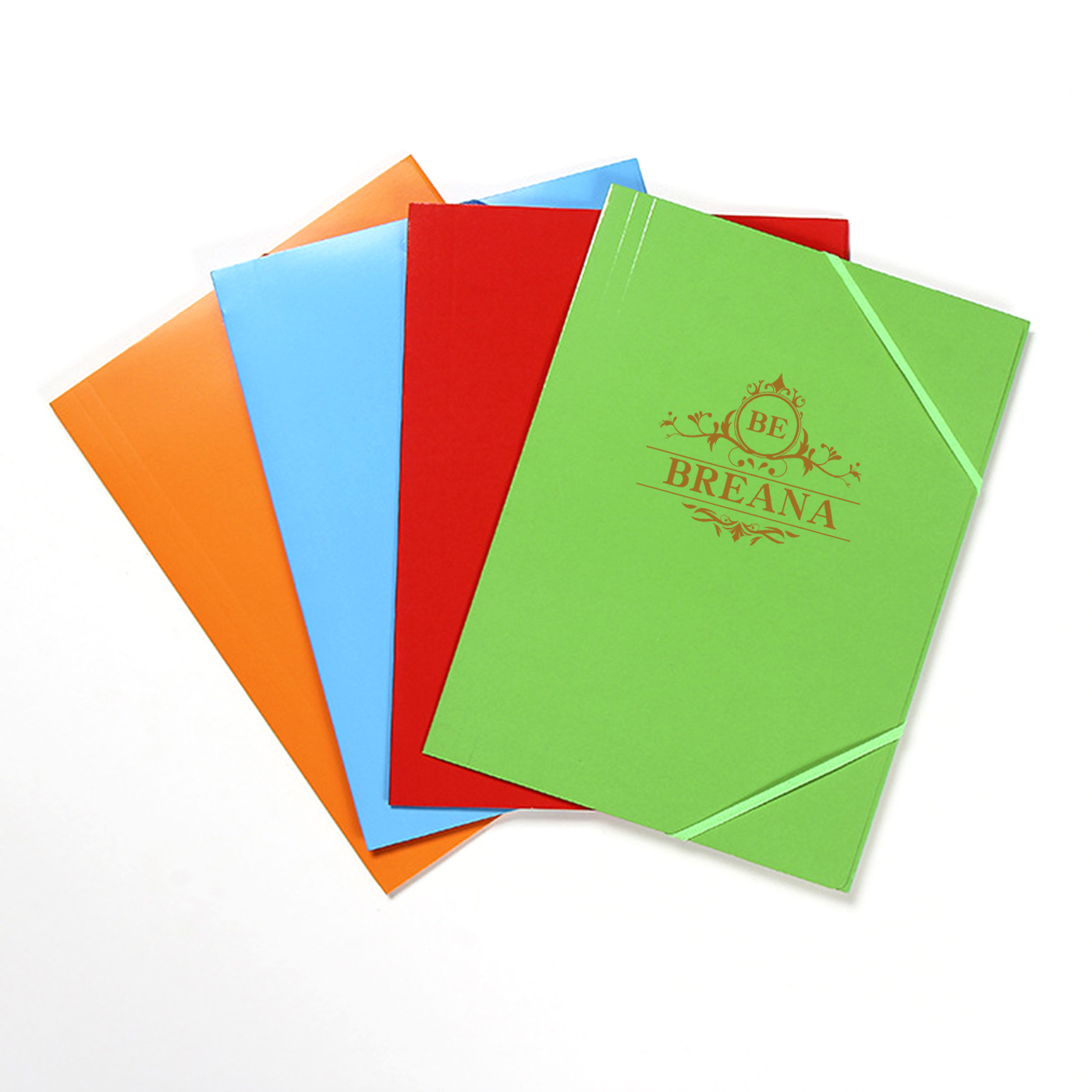Folder With Elasticated Corners