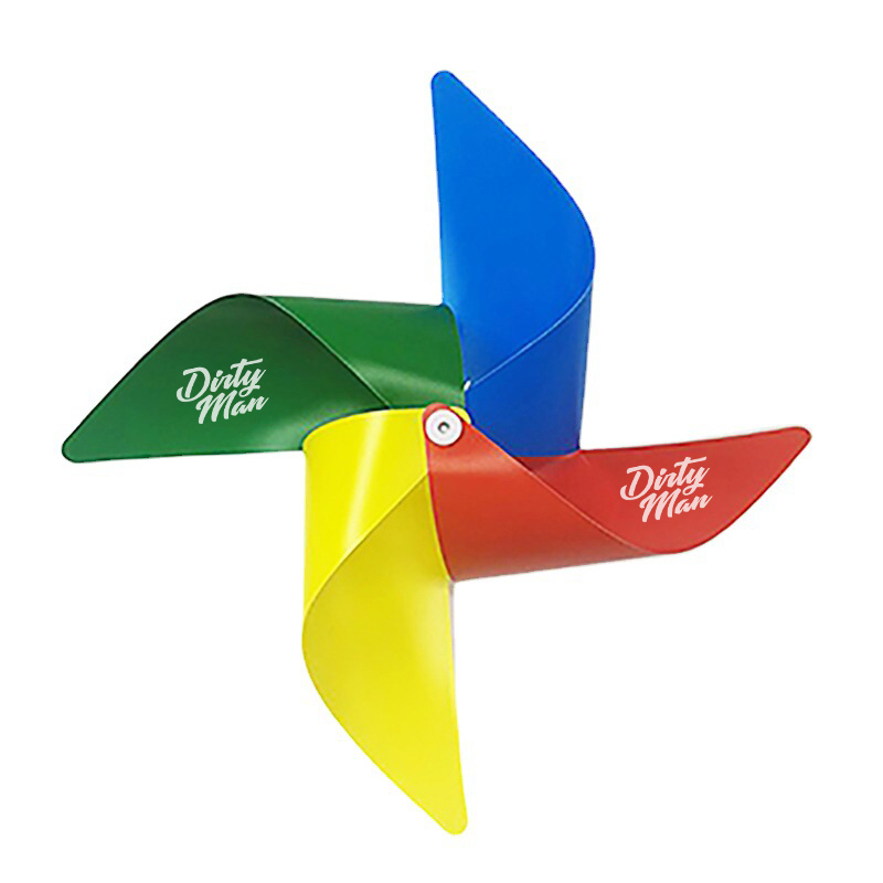 Plastic Rainbow Windmill