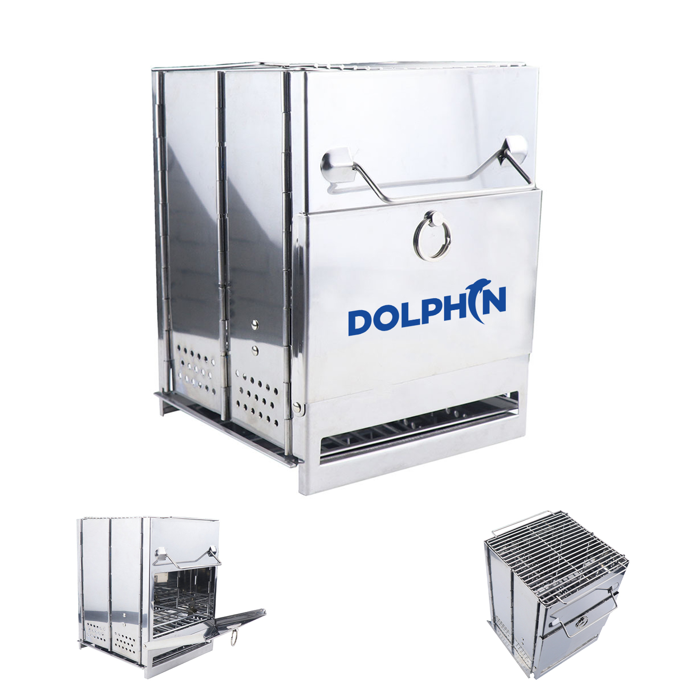 Portable Collapsible Plug Fire Pit