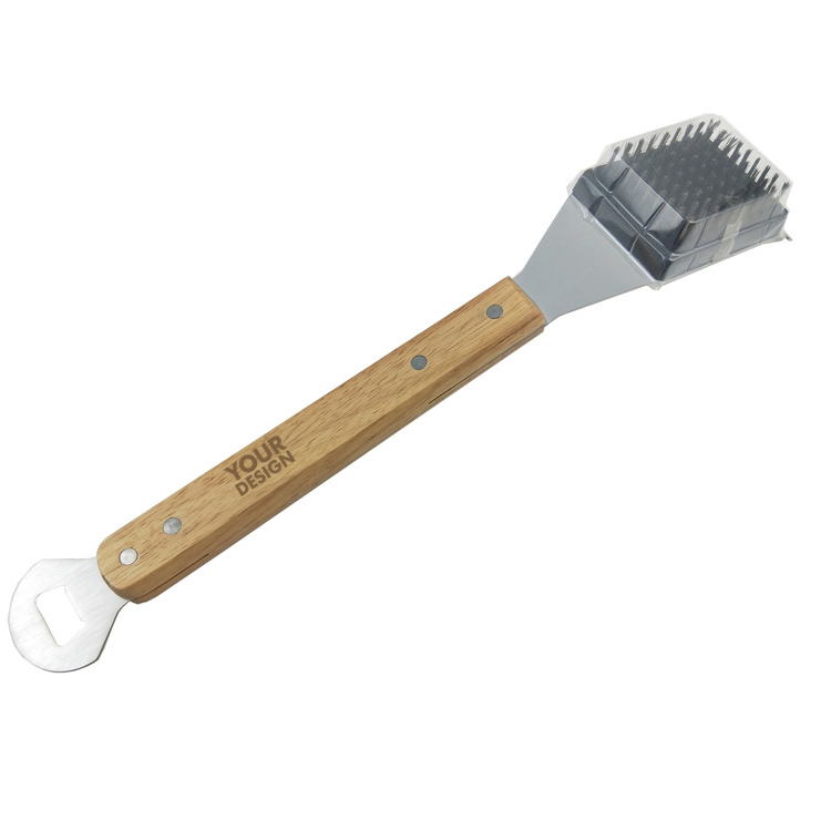 BBQ Grill Brush And Scraper