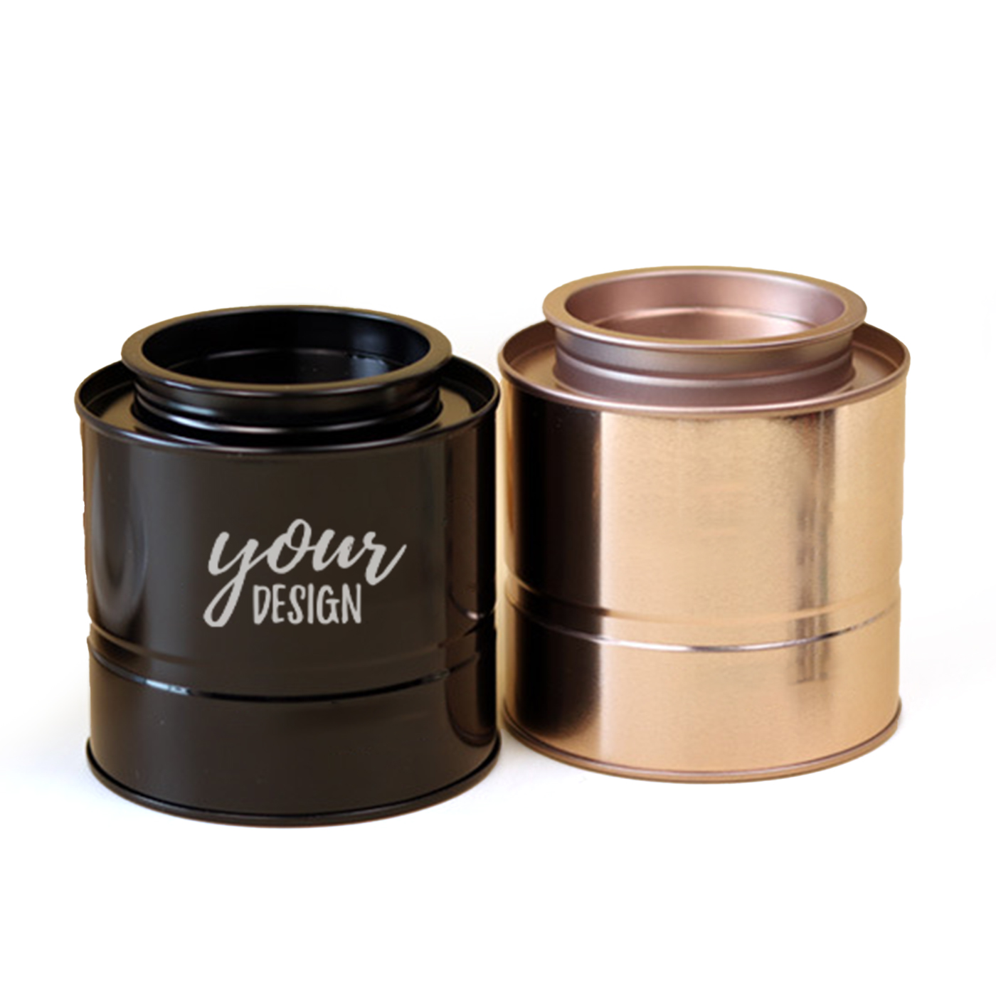 Tea Tins Canister with Airtight Lids