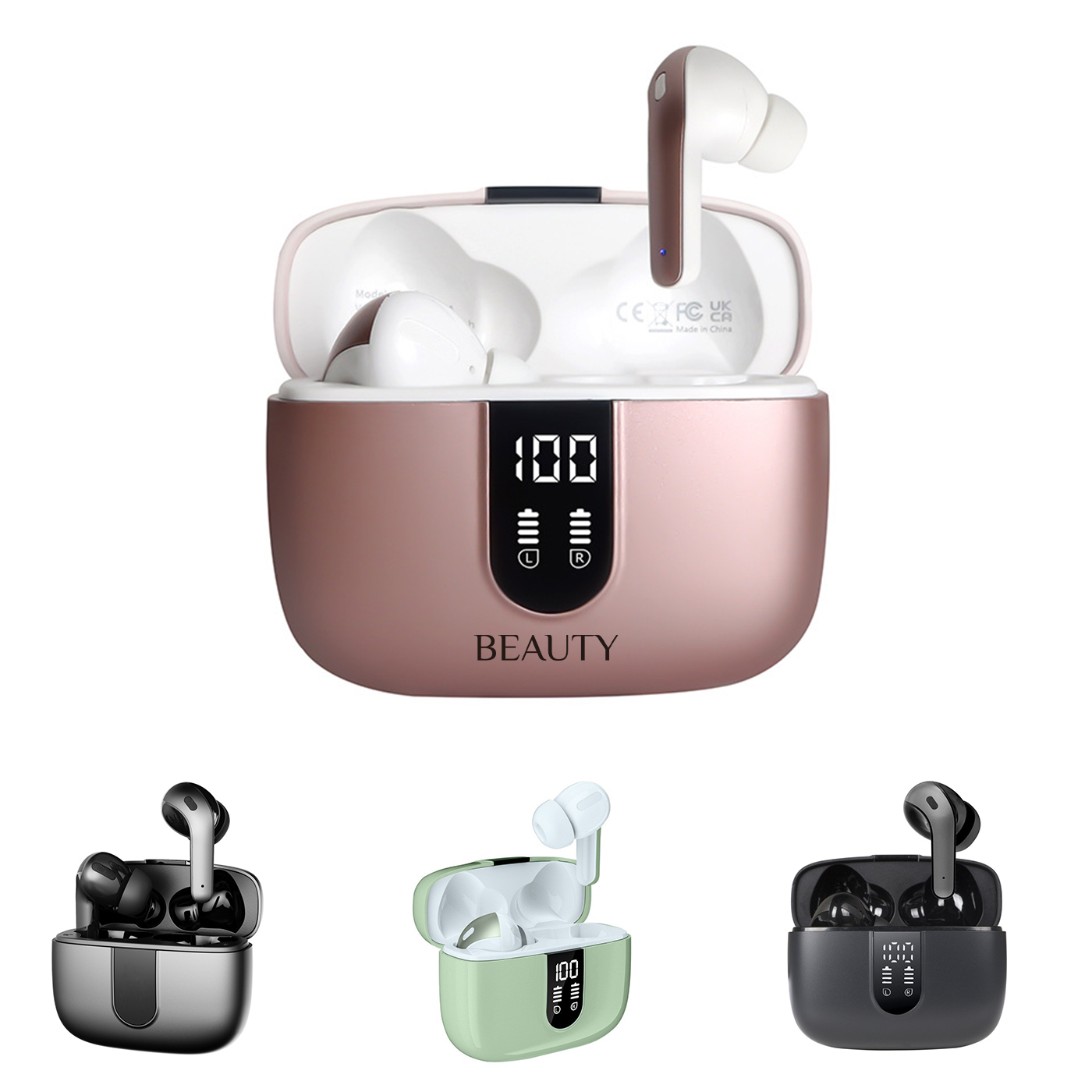 Wireless Earphones With Touch Controls 