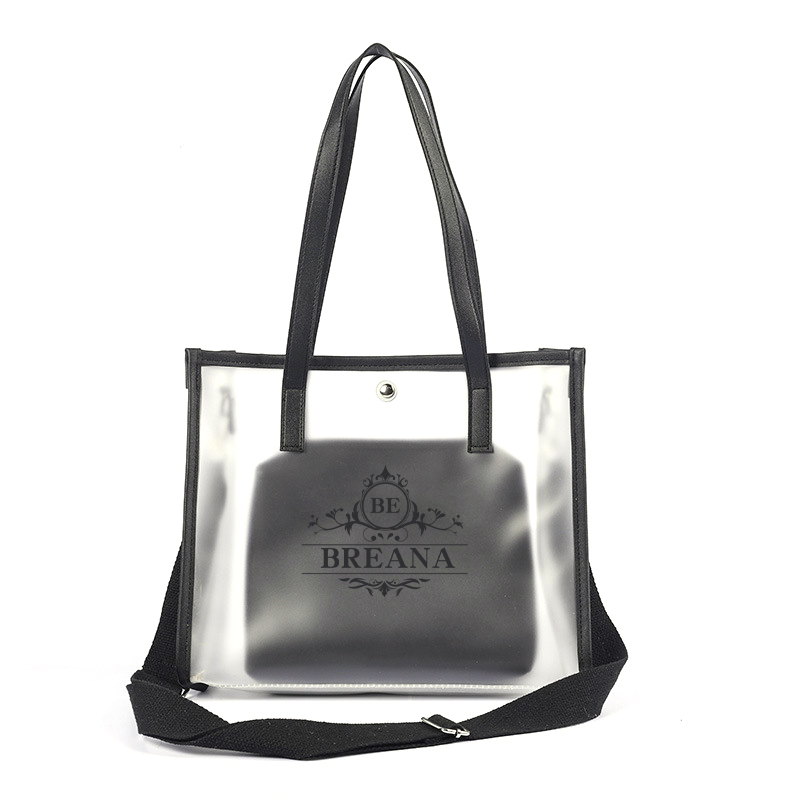 Clear Tote Bag With Inner Pouch