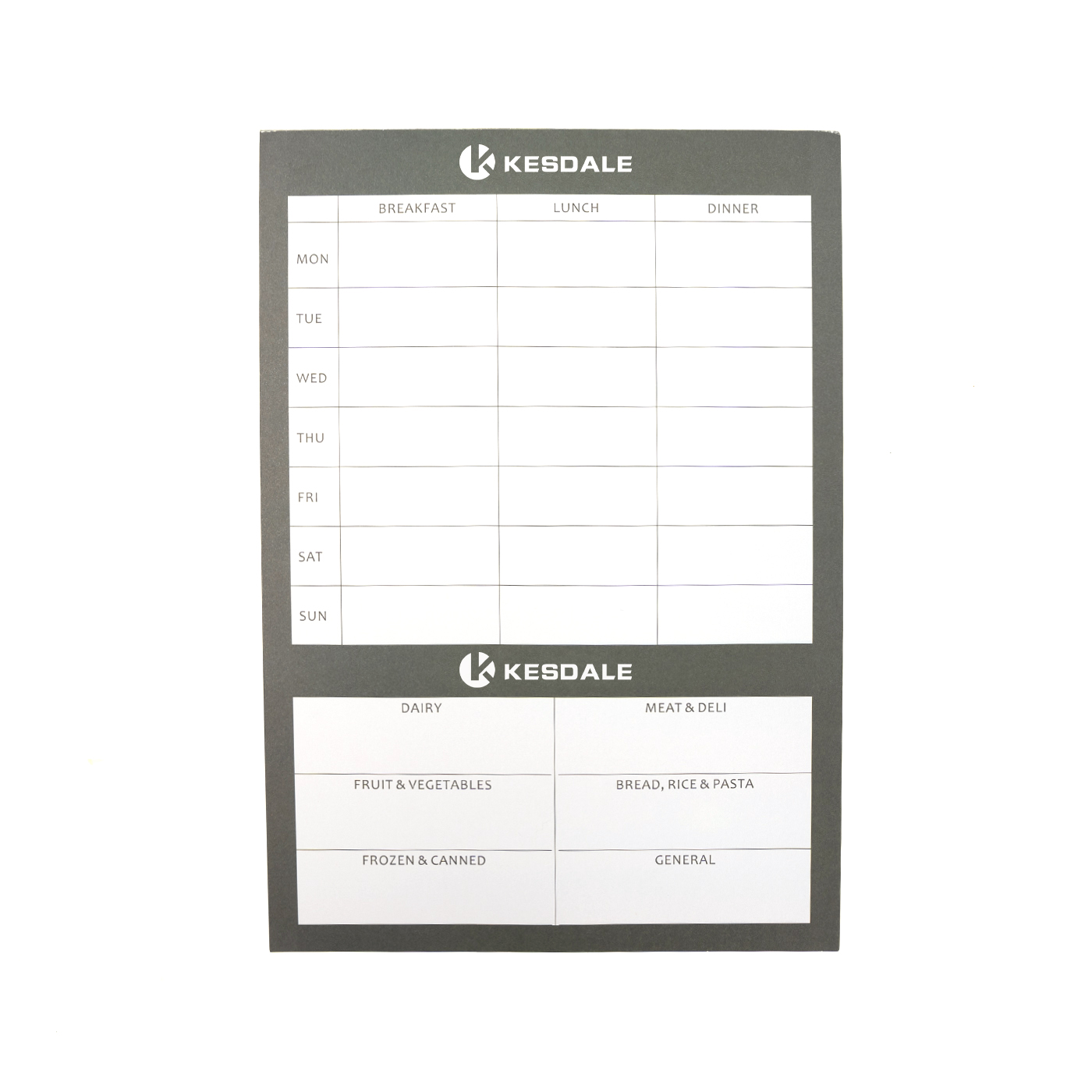 Weekly Meal Planner Notebook