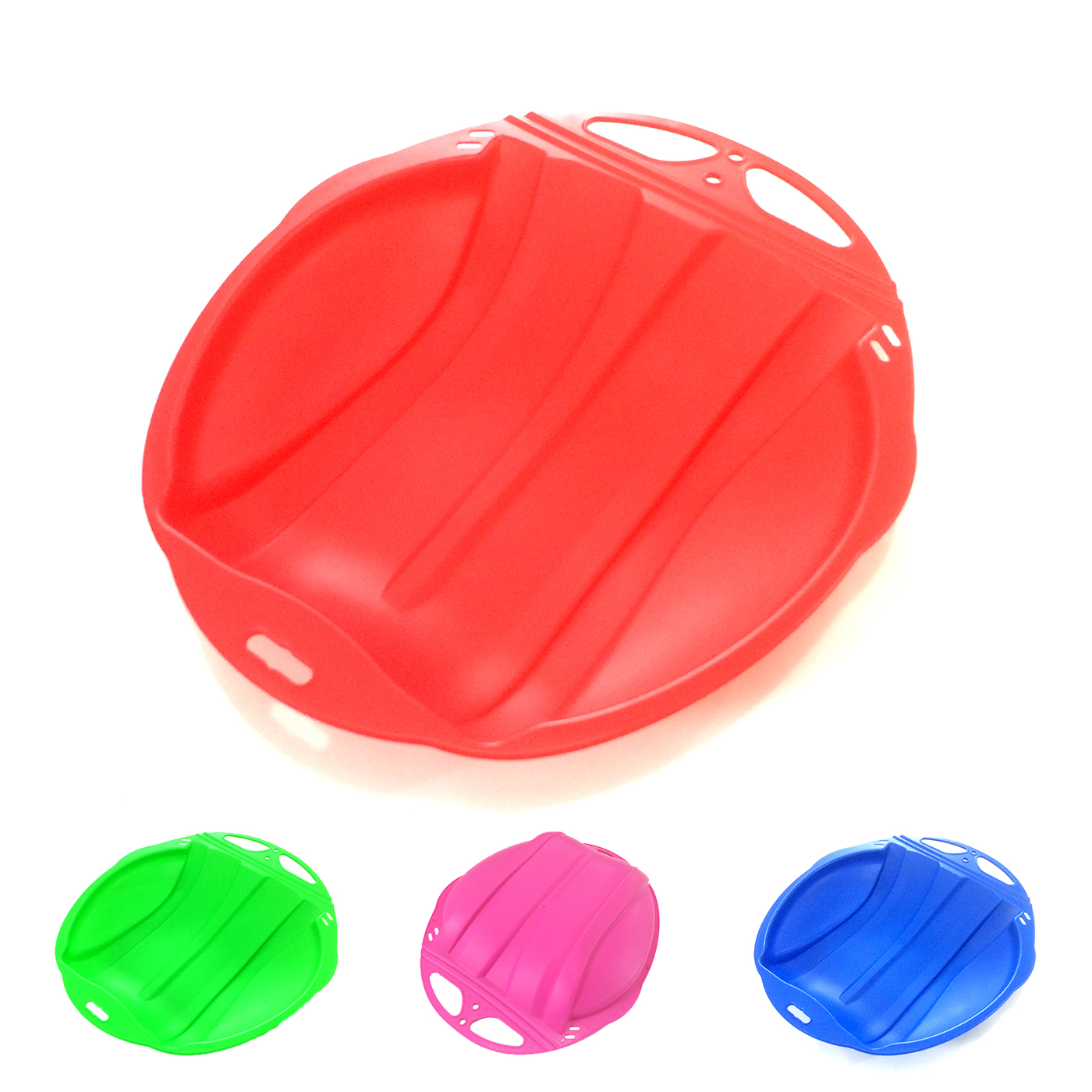 Plastic Toboggan Snow Sled 