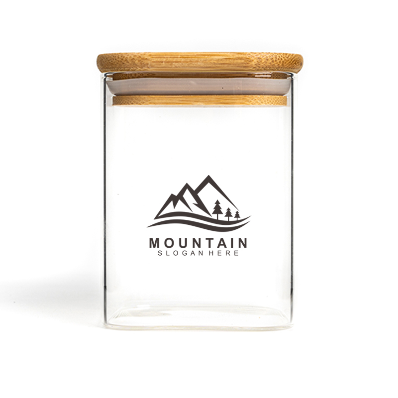 Clear Food Storage Jar