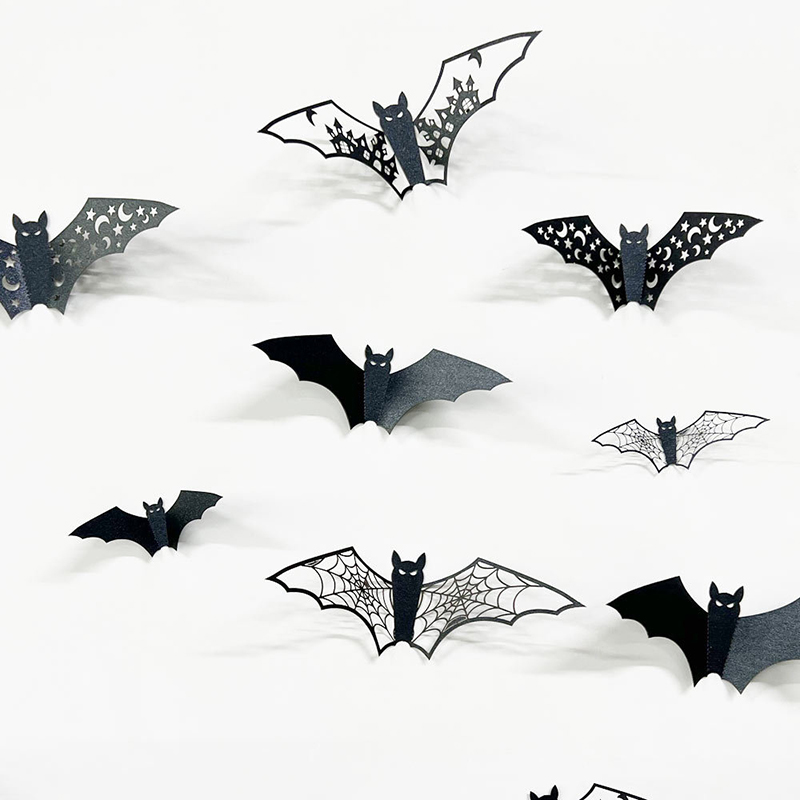 3D Scary Bat Sticker