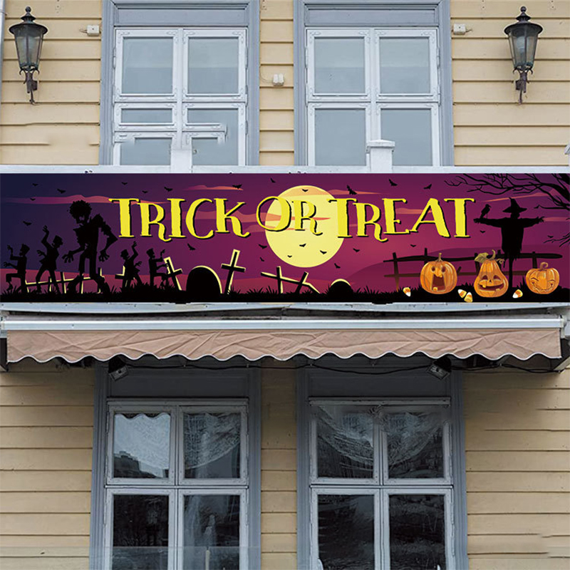 Personalized Halloween Banner
