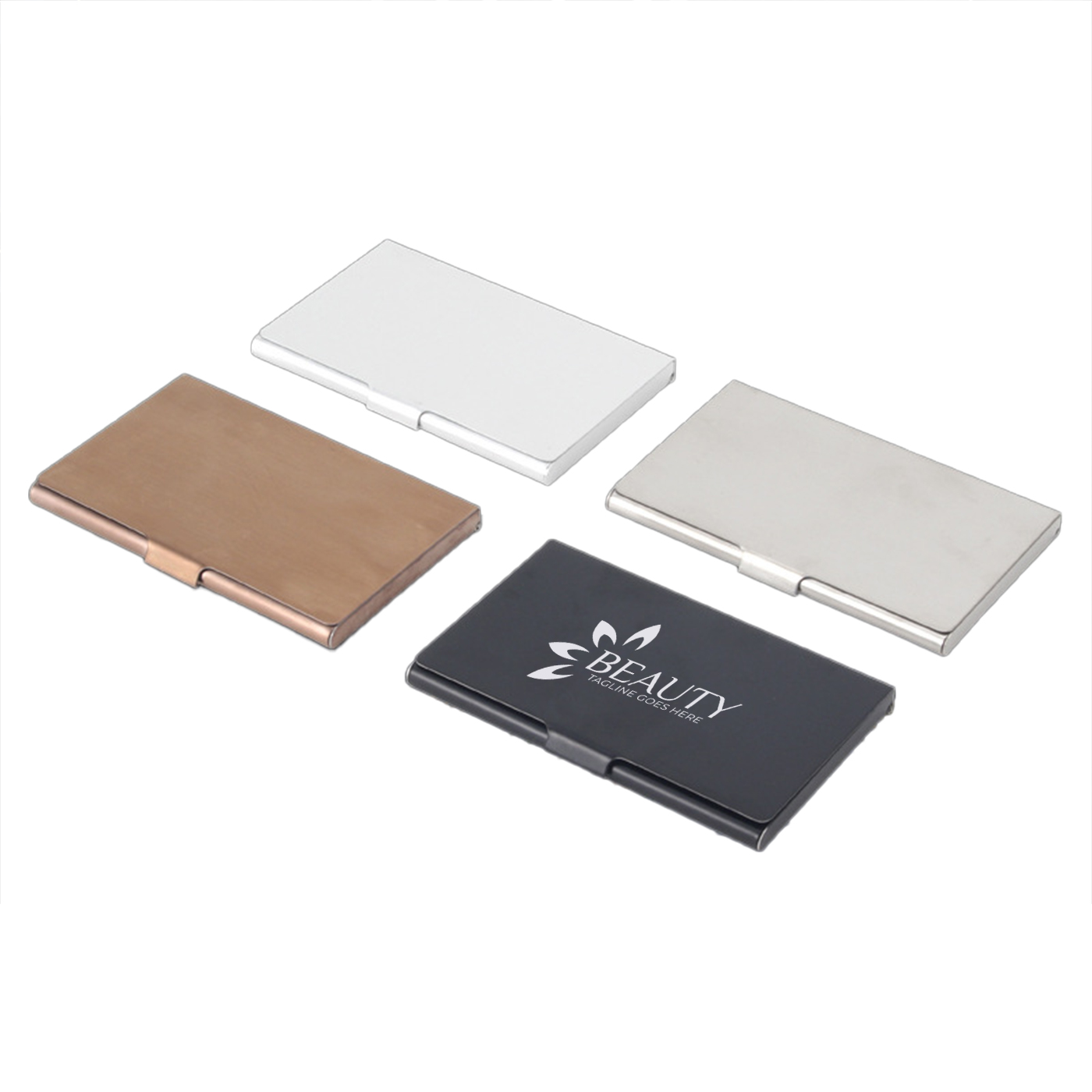 Metal Slim Business Card Case