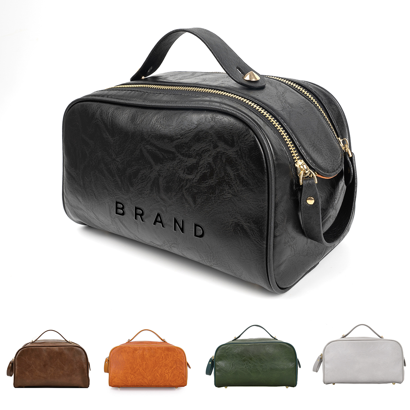 2 Pcs Waterproof Cosmetic Bag