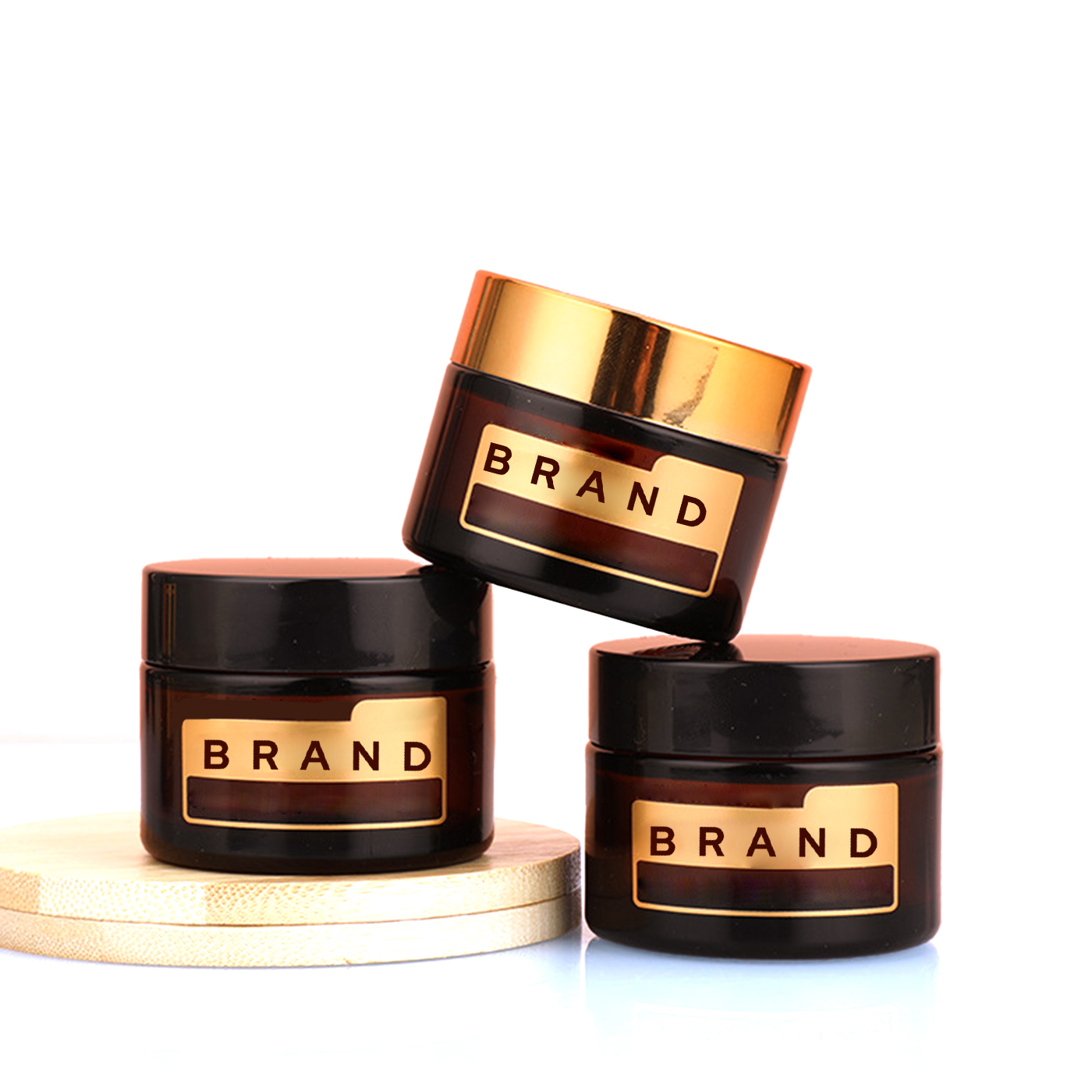 Glass Cosmetic Container