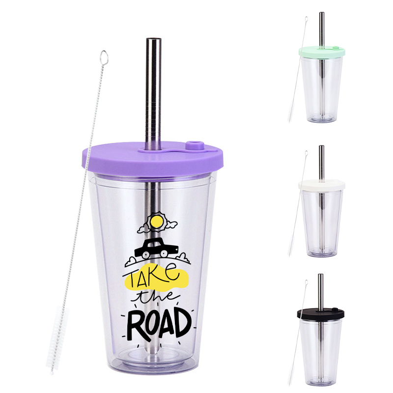 Double Wall Plastic Tumblers